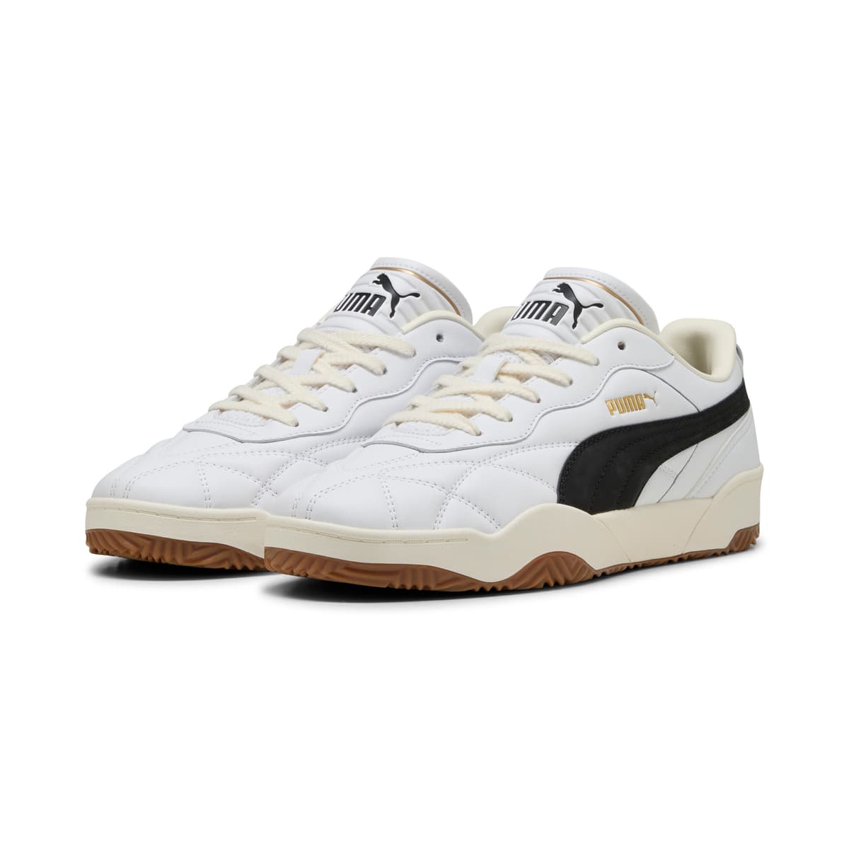 PUMA Tifosi Lux sneakers, Zwart/Wit, Maat 40,5 thumbnail 6