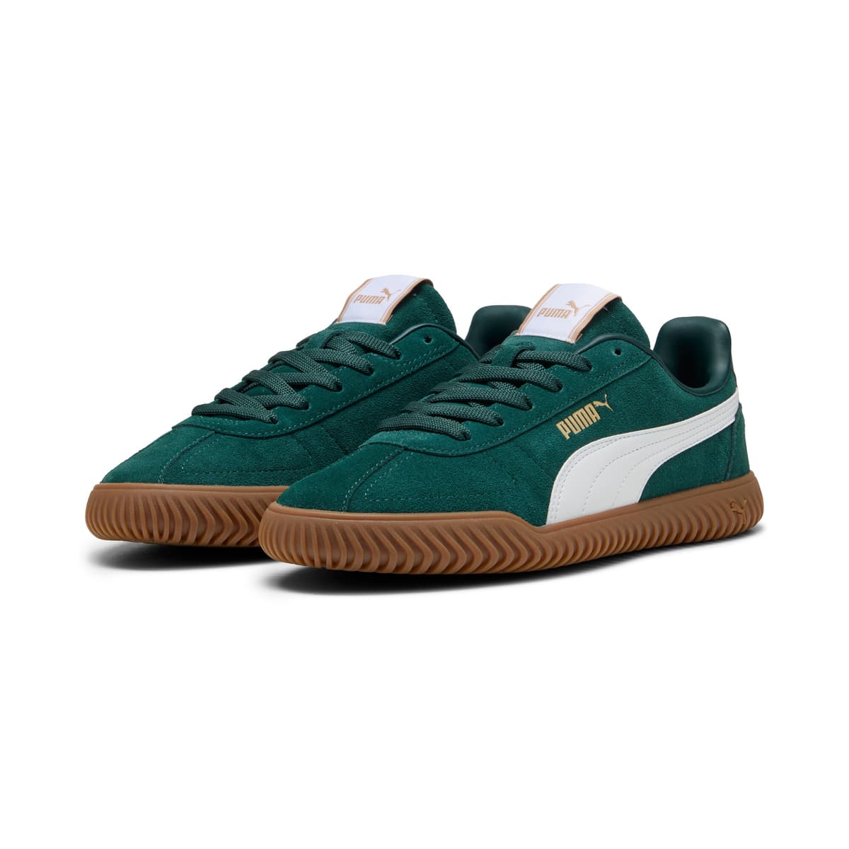 Puma Club Kayzer sneakers uniseks, Groen/Wit, Maat 43 thumbnail 6