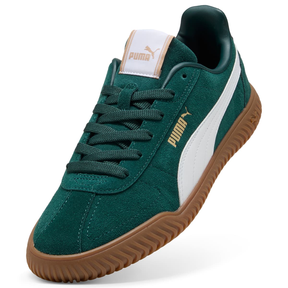 Puma Club Kayzer sneakers uniseks, Groen/Wit, Maat 43 thumbnail 2