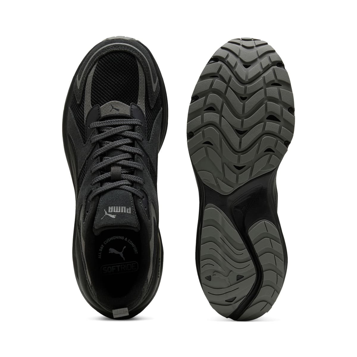 PUMA Hypnotic sneakers uniseks, Zwart/Grijs, Maat 43 thumbnail 4