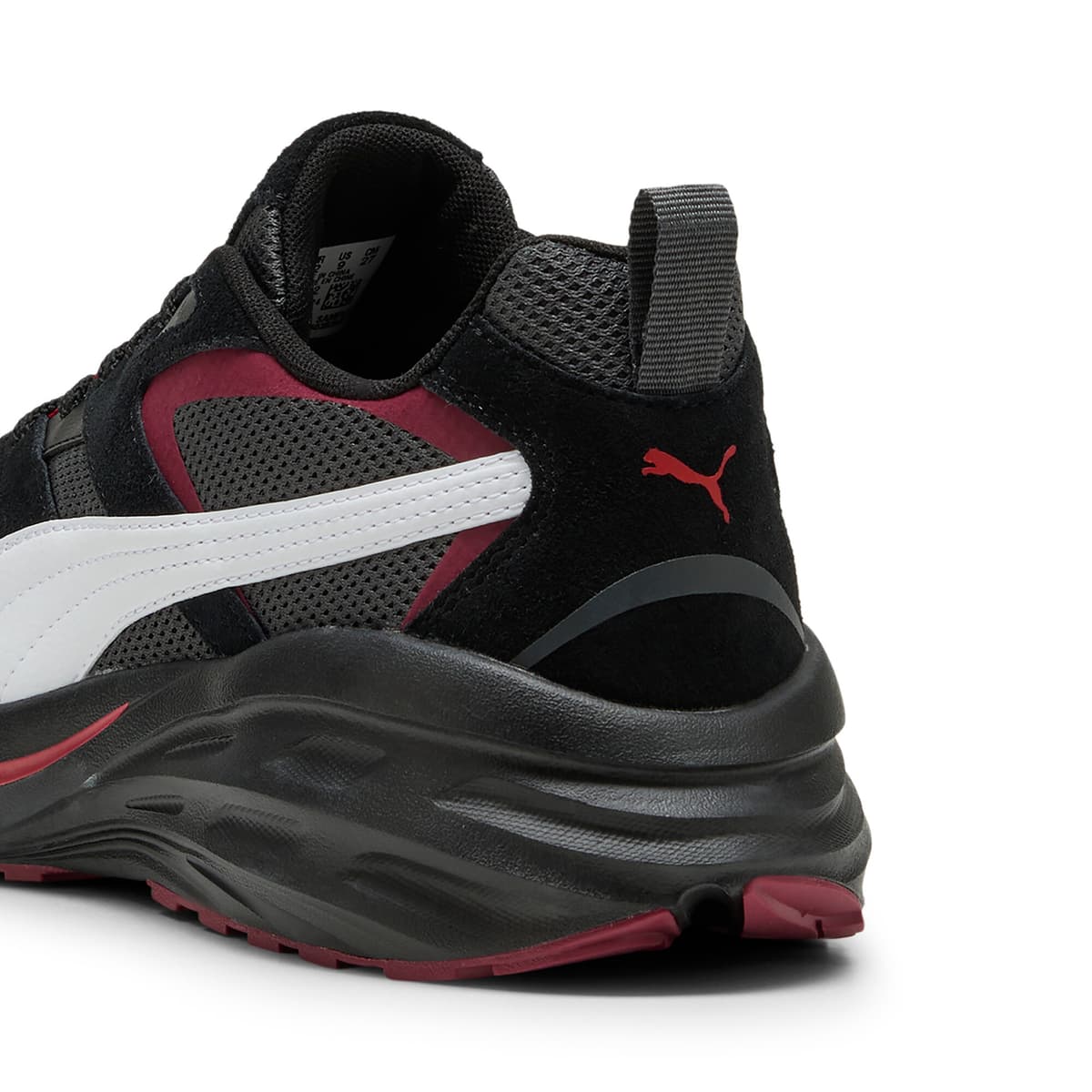 PUMA Hypnotic sneakers uniseks, Zwart/Grijs/Wit, Maat 44,5 thumbnail 5