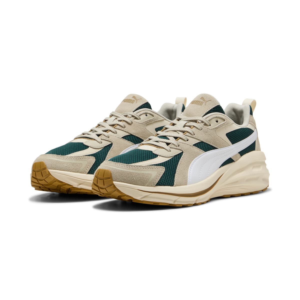 PUMA Hypnotic sneakers uniseks, Groen/Wit, Maat 46 thumbnail 6