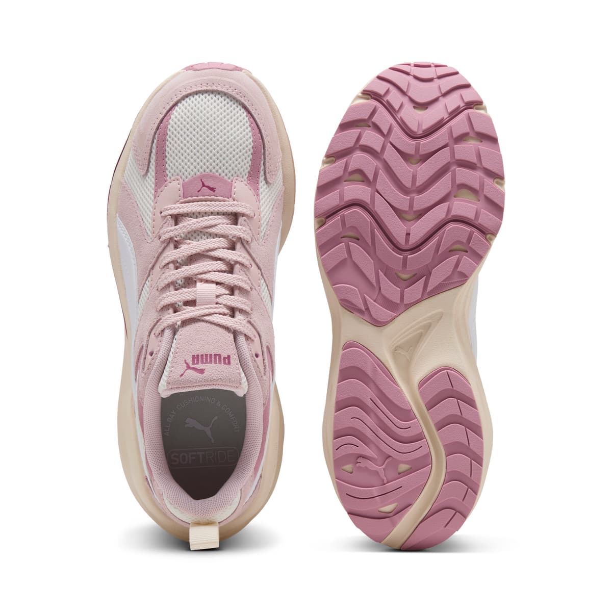 PUMA Hypnotic sneakers uniseks, Grijs/Wit, Maat 48 thumbnail 4