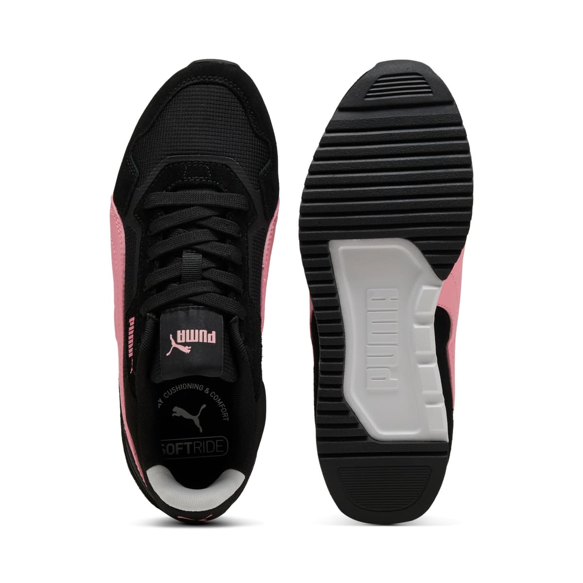 PUMA SOFTRIDE ST Miler sneakers, Roze/Zwart/Wit, Maat 37 thumbnail 4