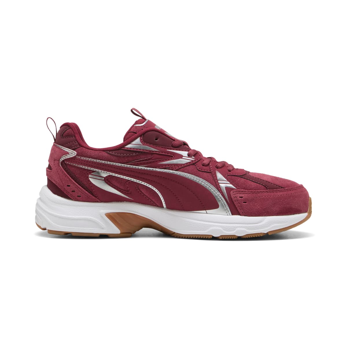 PUMA Milenio Tech sneakers uniseks, Rood/Zilver, Maat 42 thumbnail 3