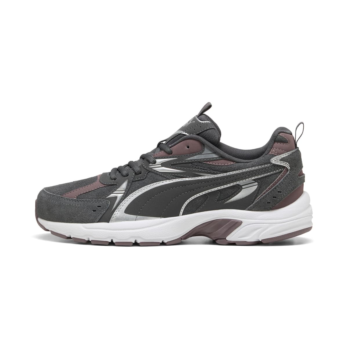 PUMA Milenio Tech sneakers uniseks, Grijs/Zilver, Maat 47
