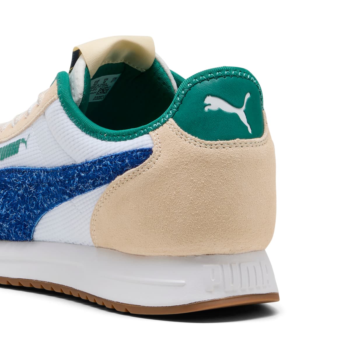 PUMA R78 Lightwind Retro Run uniseks sneakers, Blauw/Wit, Maat 38,5 thumbnail 5