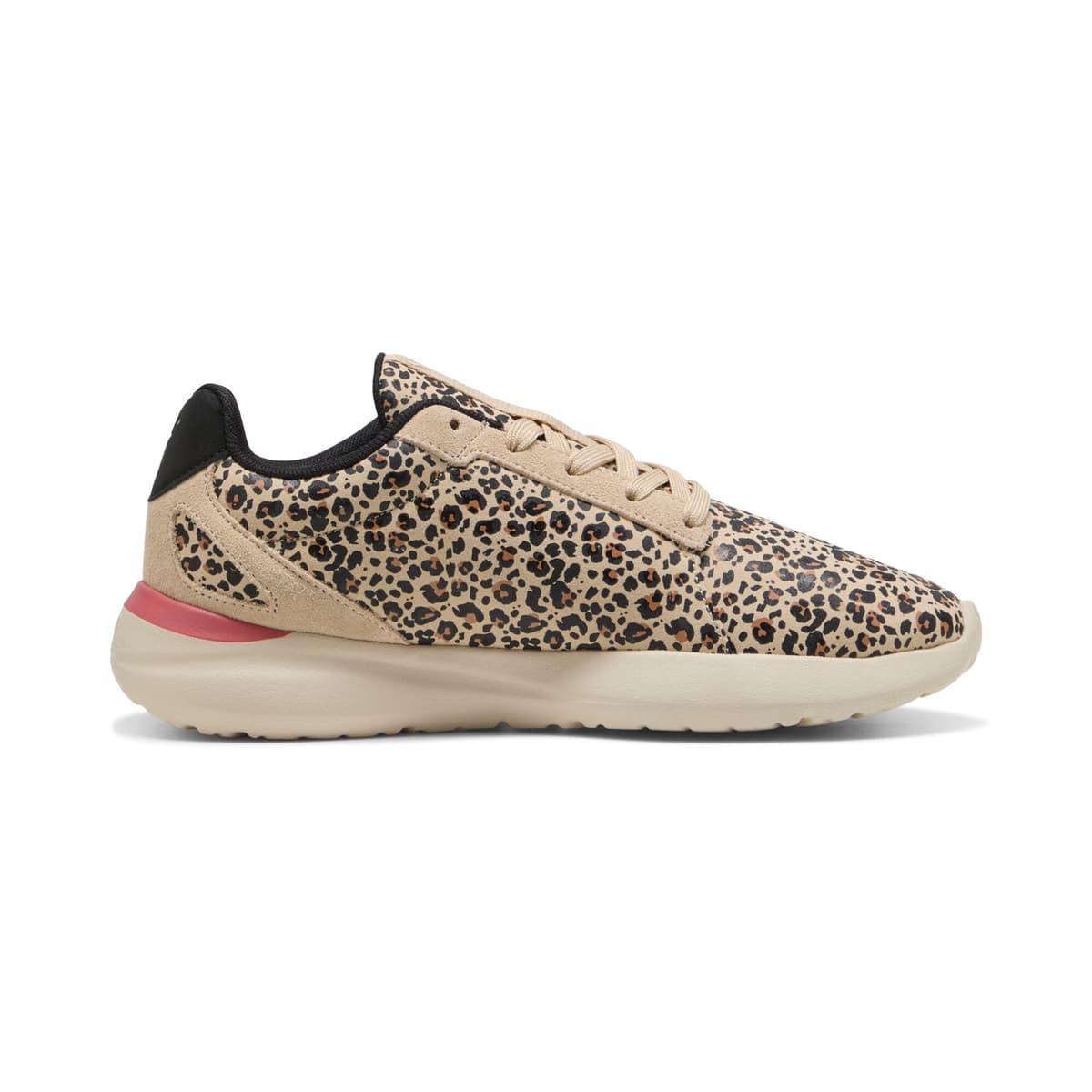 PUMA Softride Cosmic Animal Flair voor Dames, Roze/Zwart/Bruin, Maat 36 thumbnail 3
