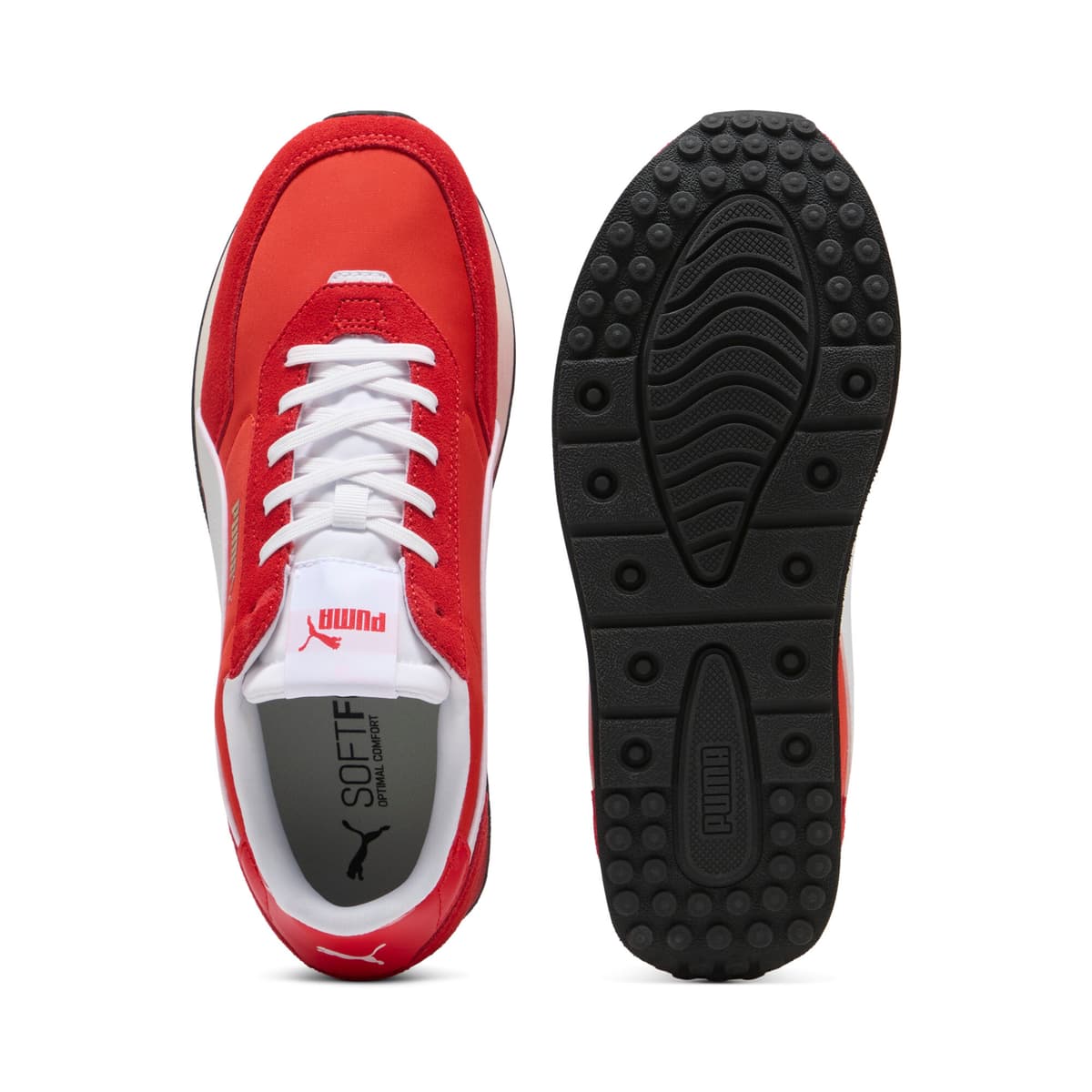 PUMA St Miler sneakers, Rood/Wit, Maat 42 thumbnail 4