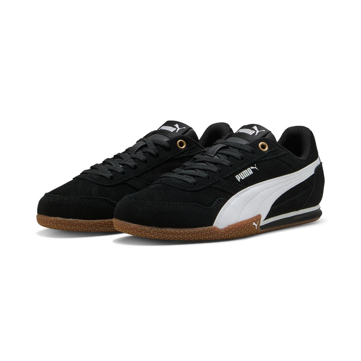 PUMA Bella Donna sneakers voor Dames, Zwart/Wit, Maat 38 thumbnail 6