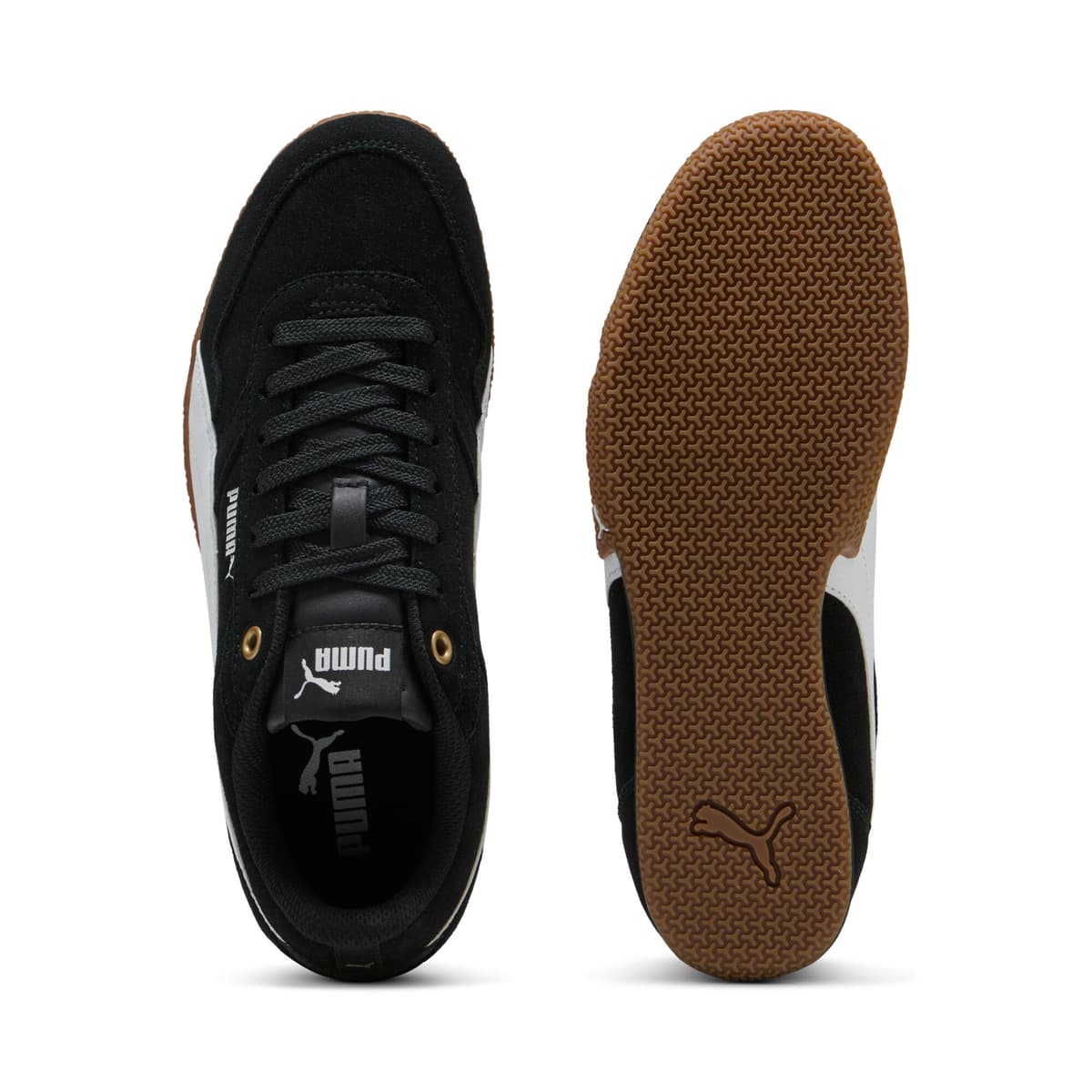 PUMA Bella Donna sneakers voor Dames, Zwart/Wit, Maat 38 thumbnail 4