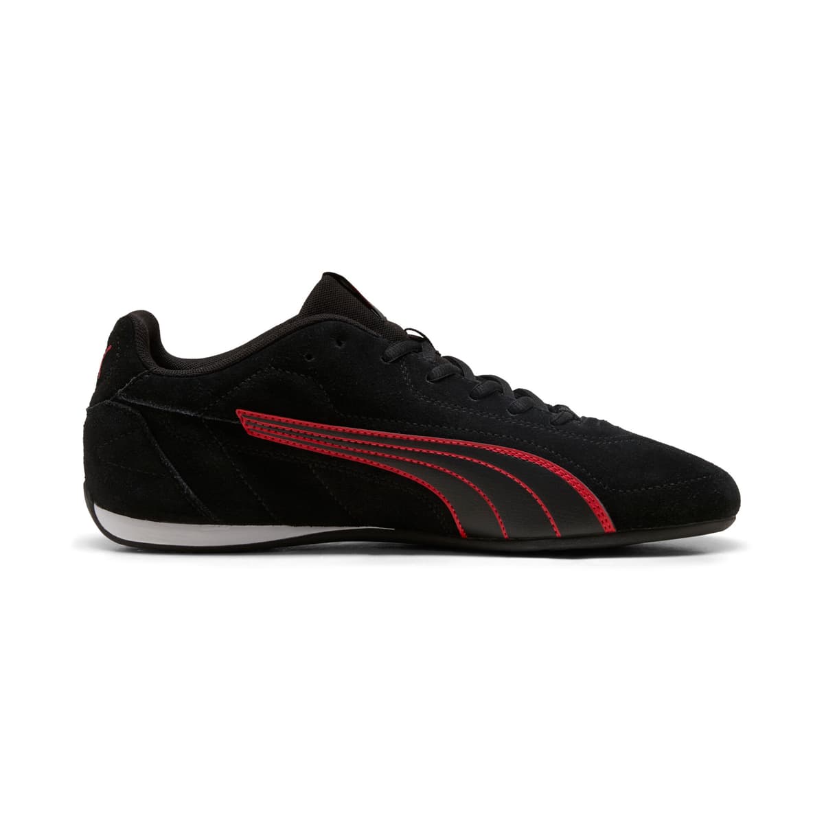 PUMA Catch sneakers, Zwart/Rood, Maat 36 thumbnail 3