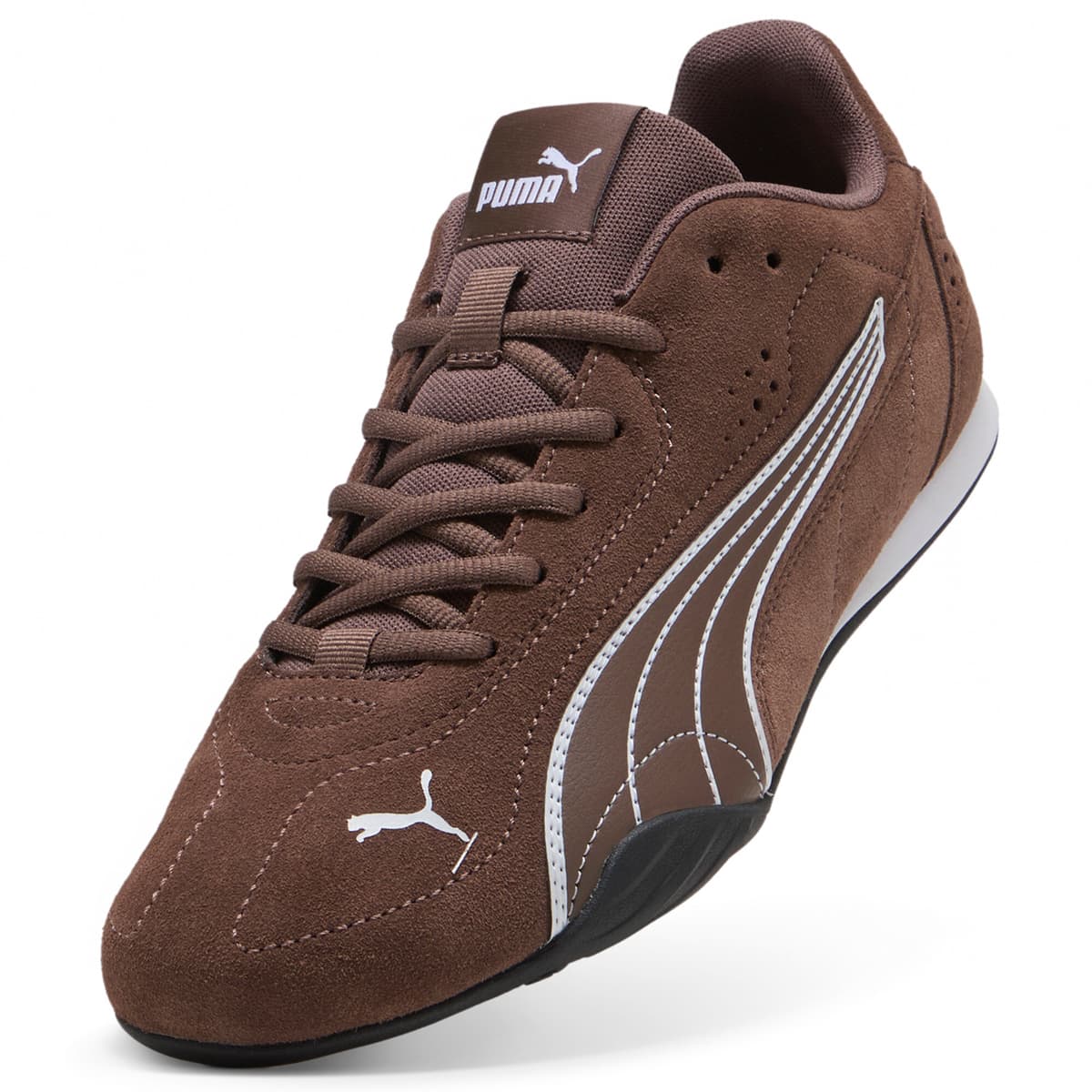 PUMA Catch sneakers, Wit/Brons, Maat 43 thumbnail 2