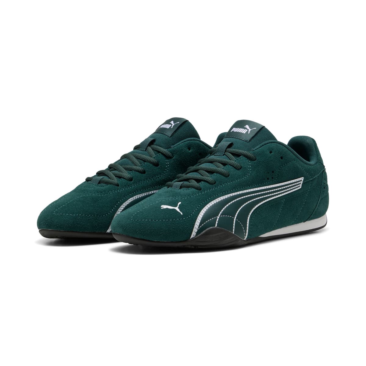PUMA Catch sneakers, Groen/Zwart/Wit, Maat 40,5 thumbnail 6