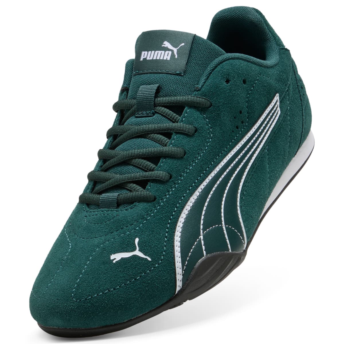 PUMA Catch sneakers, Groen/Zwart/Wit, Maat 40,5 thumbnail 2