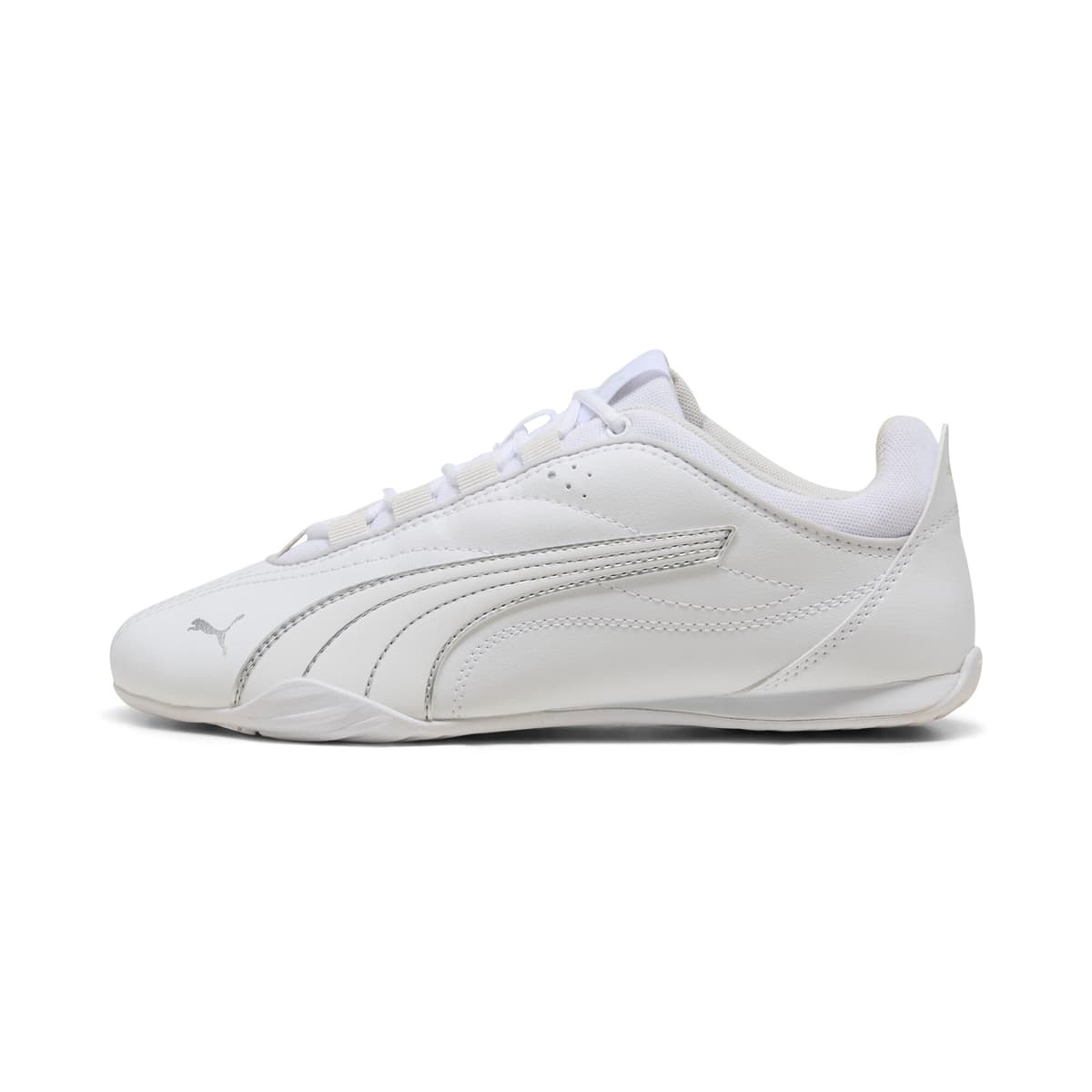 PUMA Catch Soleil sneakers voor Dames, Grijs/Wit/Zilver, Maat 41