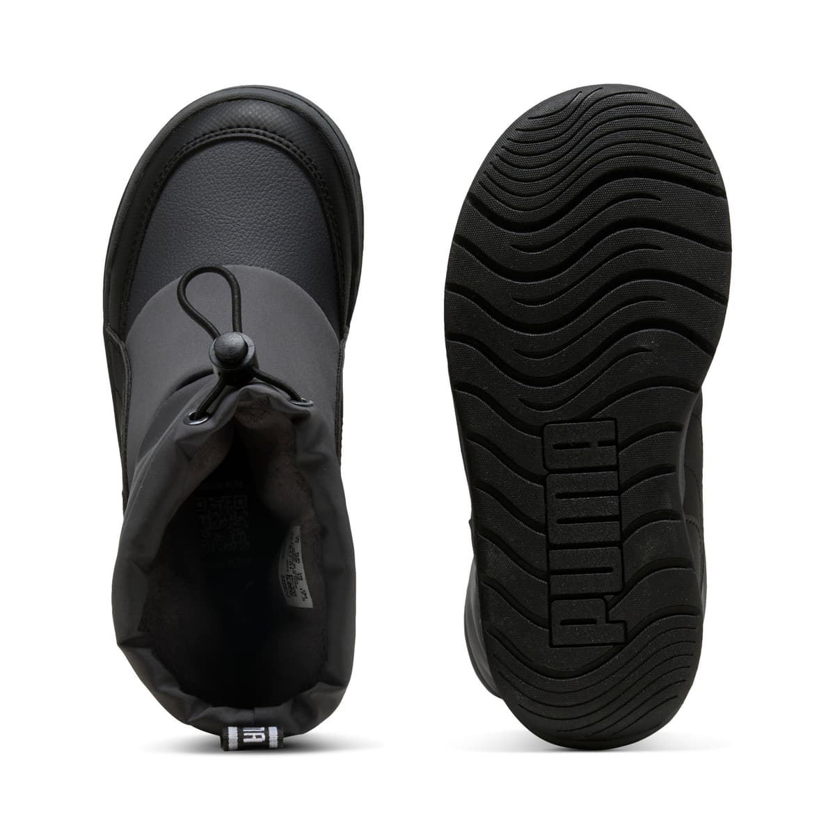 PUMA Multiflex 2 hoge sneakers, Zwart/Grijs/Wit, Maat 27,5 thumbnail 4