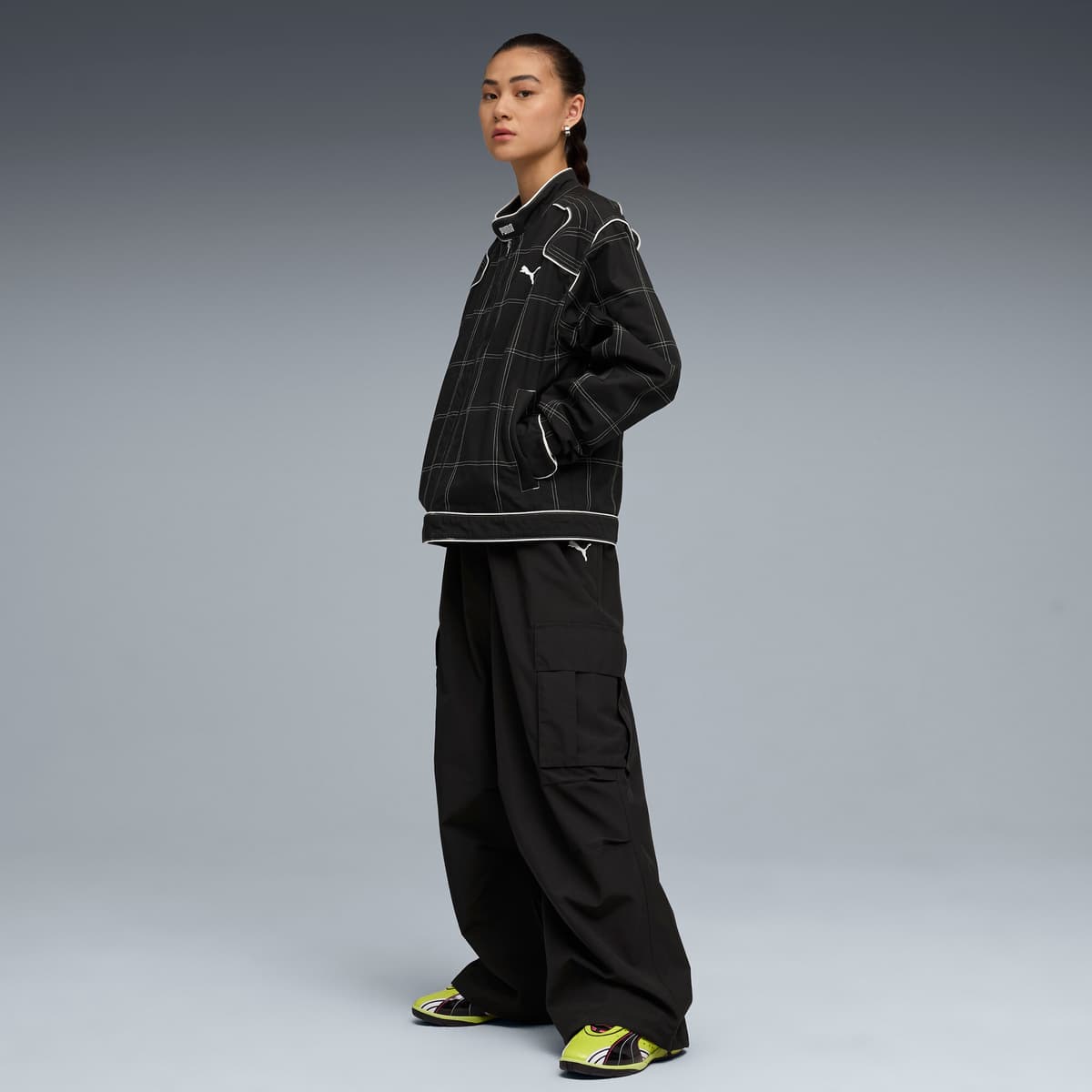 PUMA V-S2 Endgame sneakers, Groen/Zwart/Grijs, Maat 43 thumbnail 8