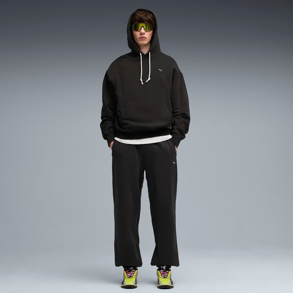 PUMA V-S2 Endgame sneakers, Groen/Zwart/Grijs, Maat 43 thumbnail 10