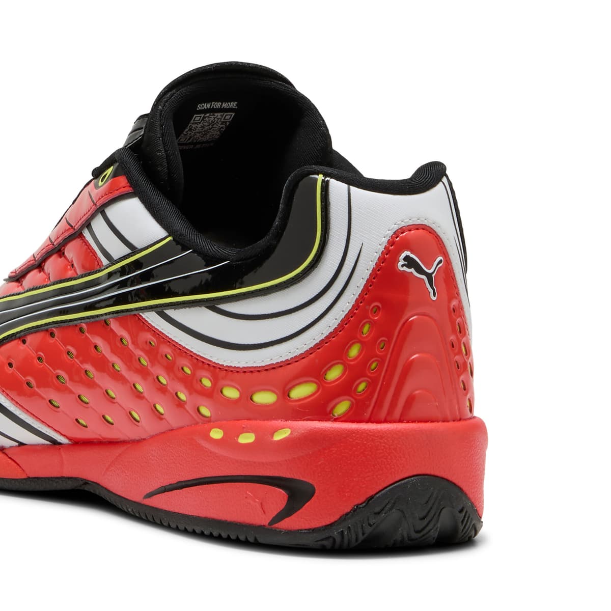 PUMA V-S2 Endgame sneakers, Zwart/Rood, Maat 38 thumbnail 6