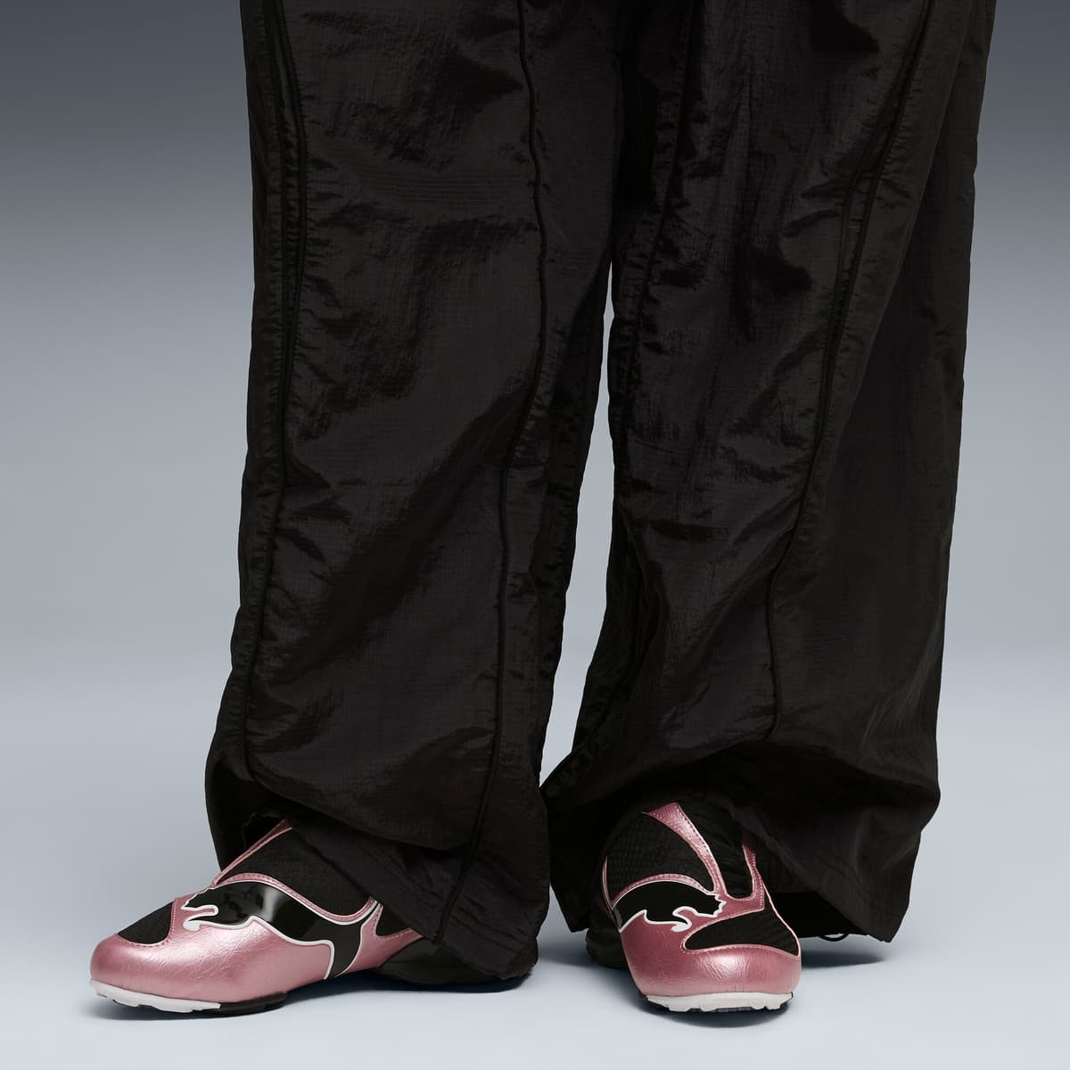 PUMA V-S1 Metallic uniseks sneakers, Roze/Zwart, Maat 40 thumbnail 8