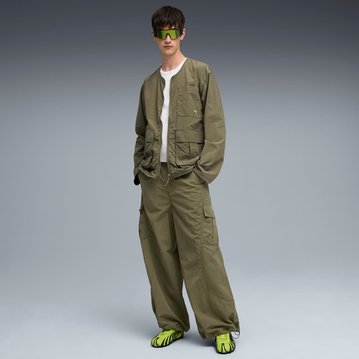 PUMA Talon OG uniseks sneakers, Groen, Maat 45 thumbnail 7