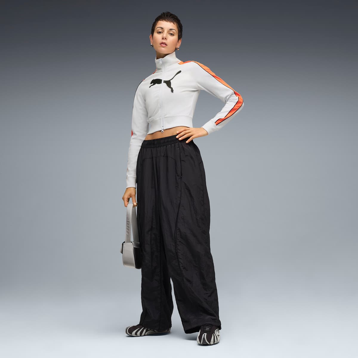 PUMA Talon OG uniseks sneakers, Zwart/Grijs, Maat 43 thumbnail 7