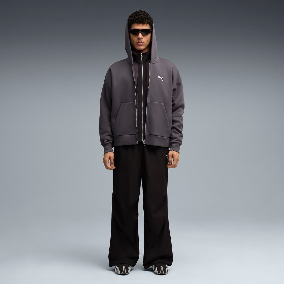 PUMA Talon OG uniseks sneakers, Zwart/Grijs, Maat 43 thumbnail 9