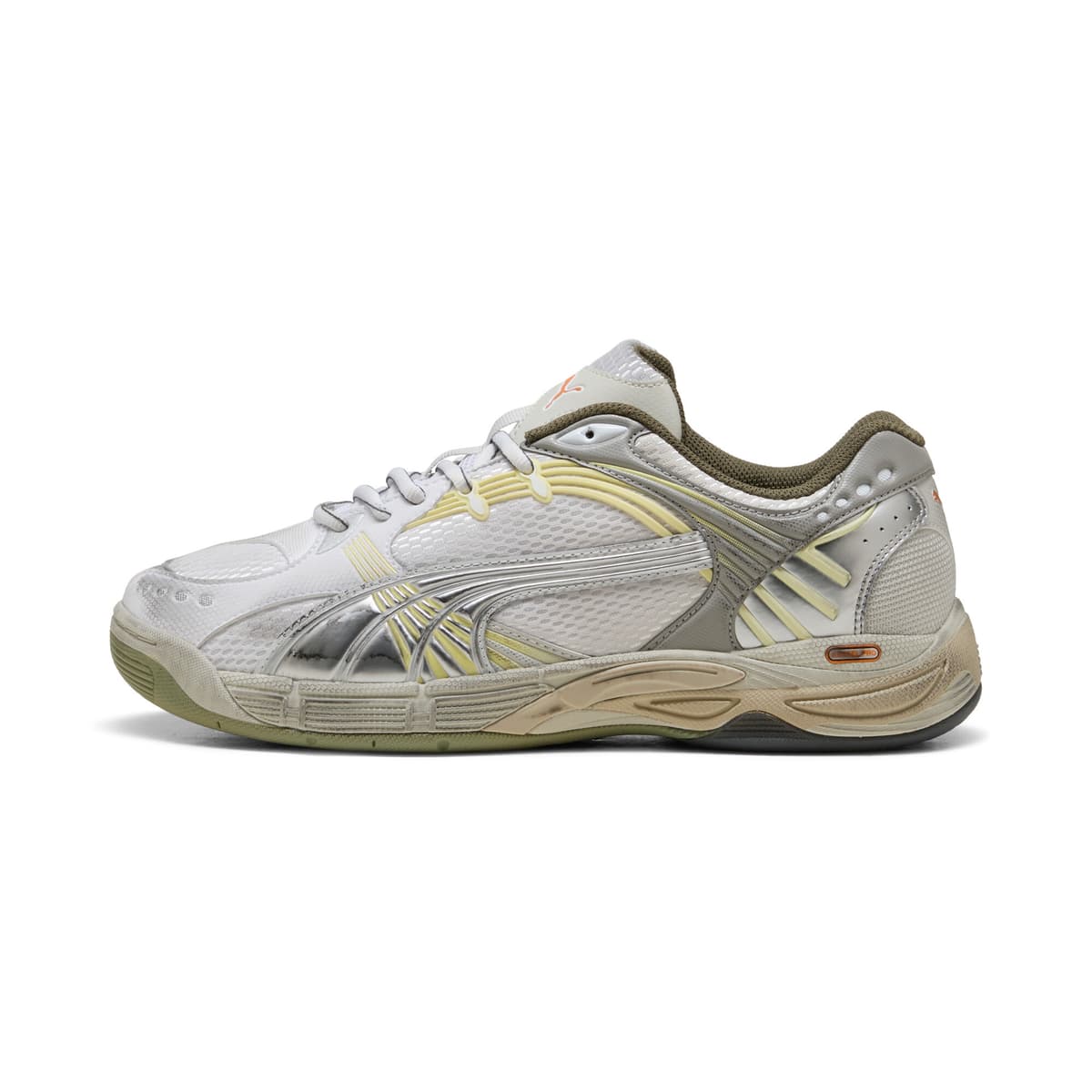PUMA Kessel Pro uniseks sneakers, Grijs/Wit, Maat 39