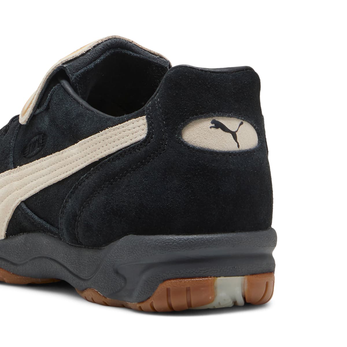 PUMA King Indoor The NeverWorn VI uniseks sneakers, Zwart/Wit, Maat 39 thumbnail 5