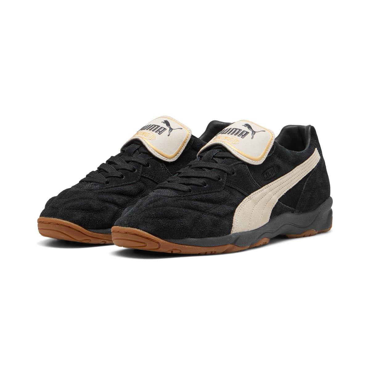 PUMA King Indoor The NeverWorn VI uniseks sneakers, Zwart/Wit, Maat 39 thumbnail 6