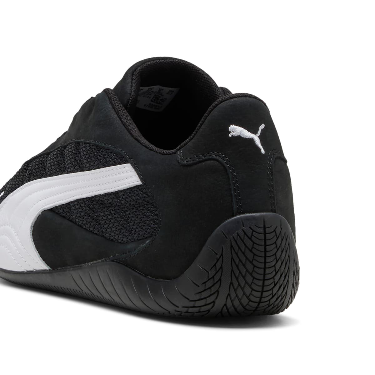 PUMA Speedcat Plus sneakers uniseks, Zwart/Wit, Maat 39 thumbnail 5