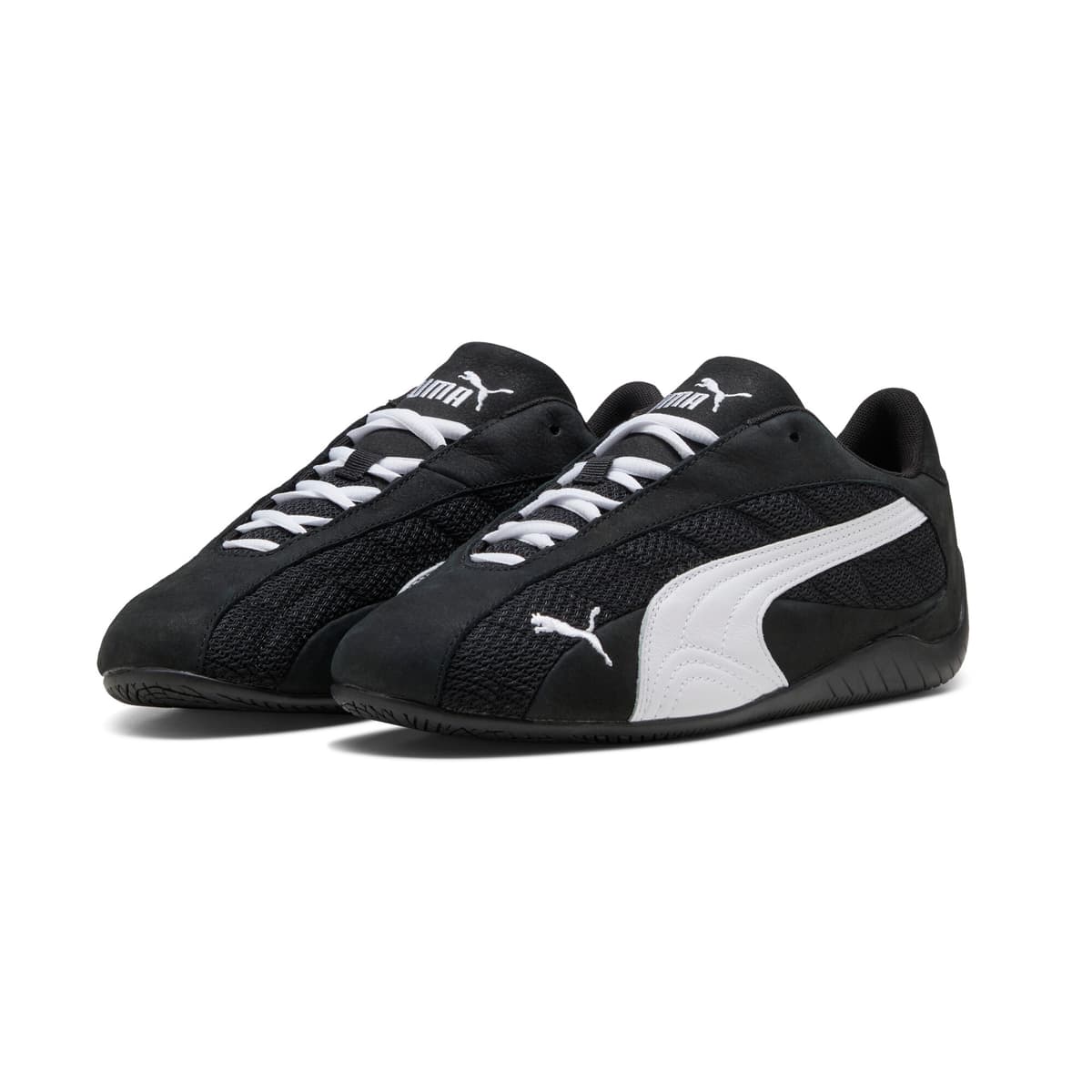 PUMA Speedcat Plus sneakers uniseks, Zwart/Wit, Maat 39 thumbnail 6