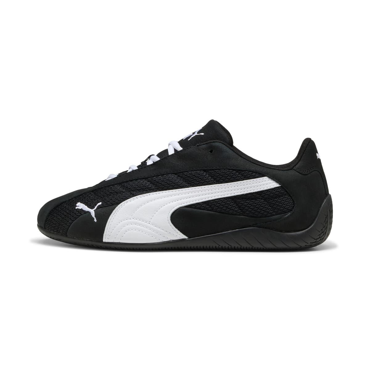 PUMA Speedcat Plus sneakers uniseks, Zwart/Wit, Maat 39