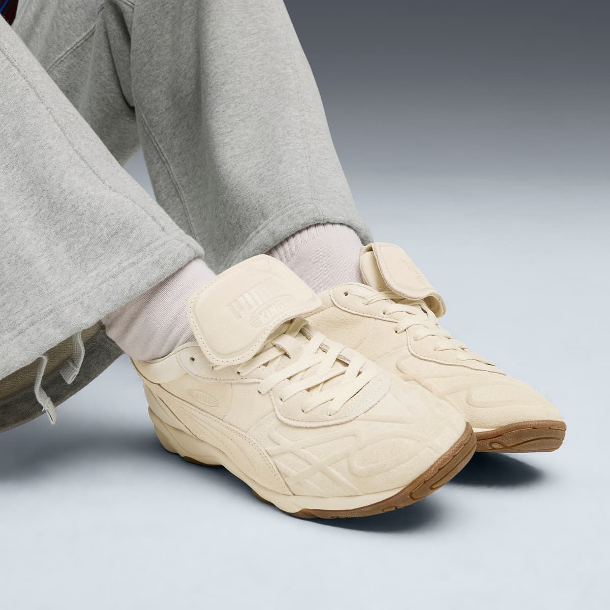 PUMA King Indoor Clean sneakers uniseks, Maat 43 thumbnail 8