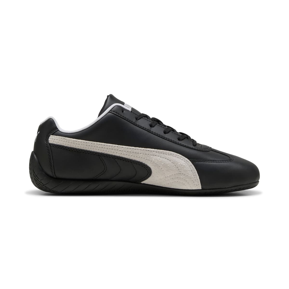 PUMA Speedcat uniseks leren sneakers, Zwart/Wit, Maat 43 thumbnail 3