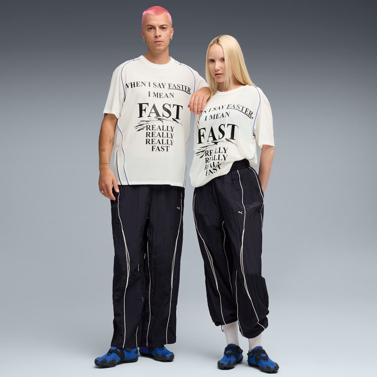 PUMA Mostro OG Prime uniseks sneakers, Blauw/Wit, Maat 47 thumbnail 7