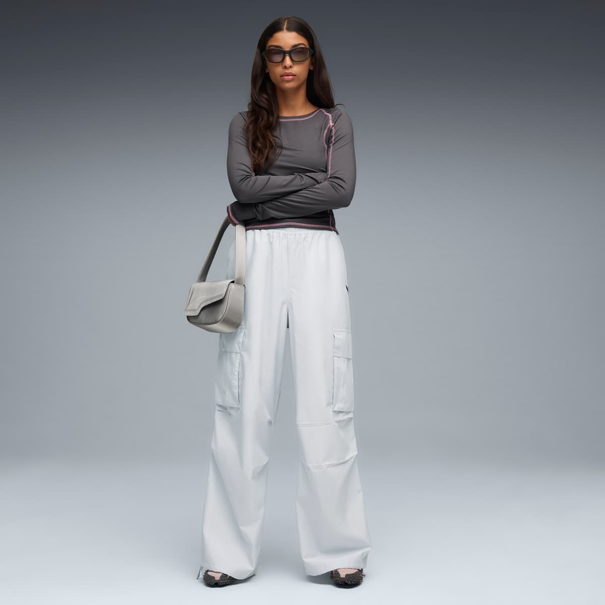 PUMA Mostro OG Prime uniseks sneakers, Grijs, Maat 40 thumbnail 7