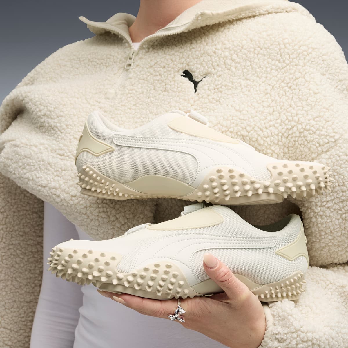 PUMA Mostro OG Prime uniseks sneakers, Wit, Maat 44,5 thumbnail 8