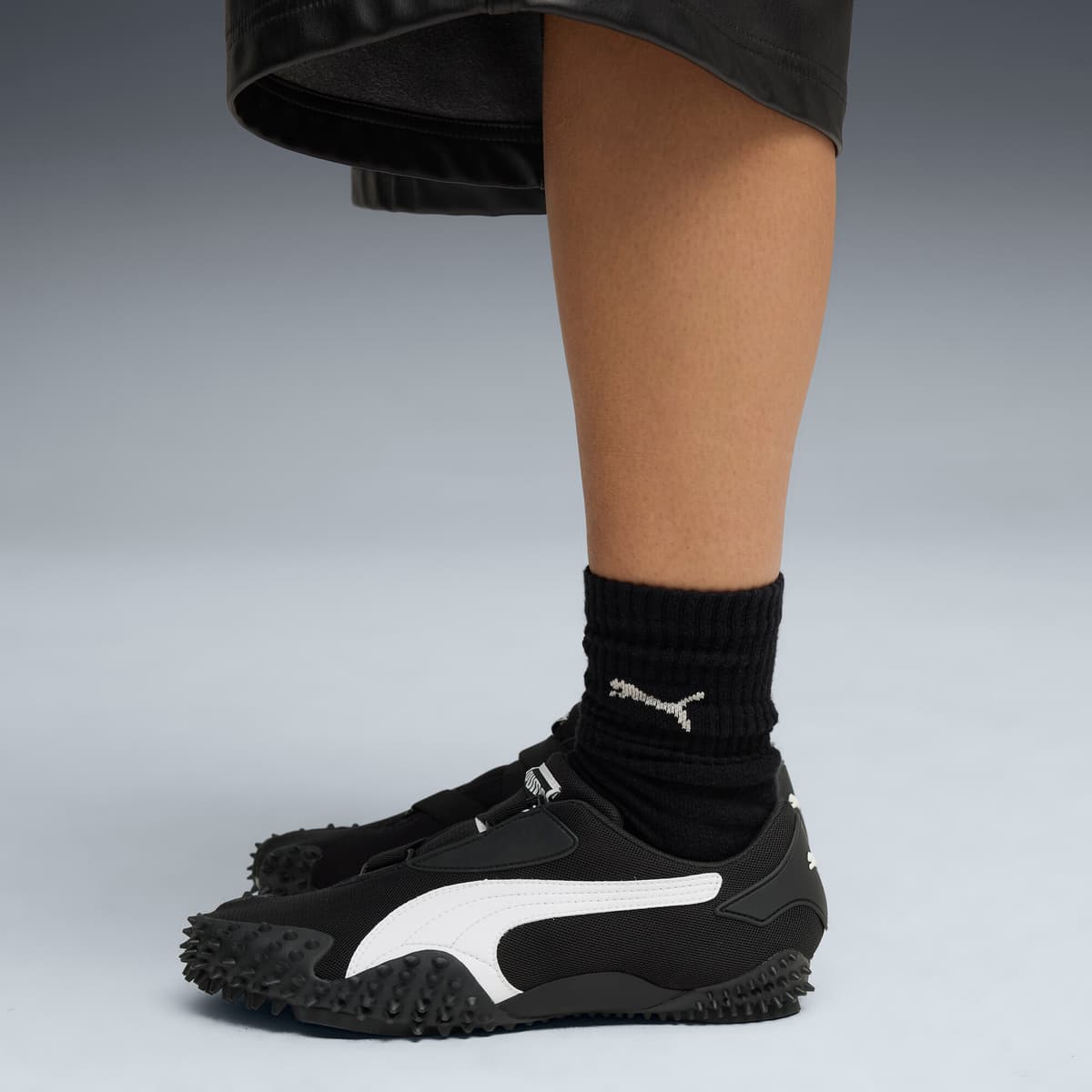 PUMA Mostro OG Prime uniseks sneakers, Zwart/Wit, Maat 42,5 thumbnail 8