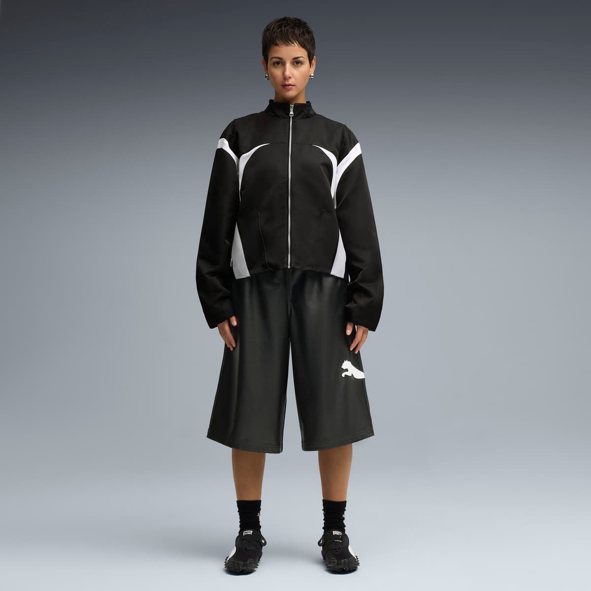 PUMA Mostro OG Prime uniseks sneakers, Zwart/Wit, Maat 42,5 thumbnail 7