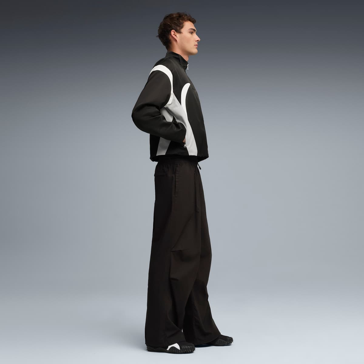 PUMA Mostro OG Prime uniseks sneakers, Zwart/Wit, Maat 42,5 thumbnail 9