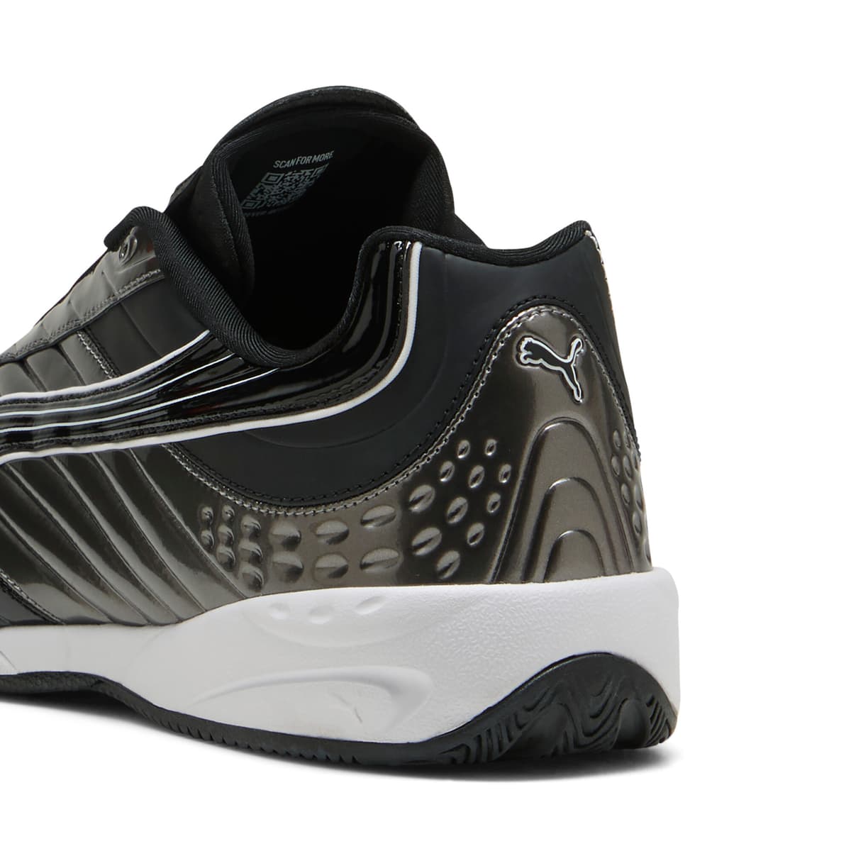 PUMA V-S2 Goalgetter sneakers, Zwart/Zilver, Maat 44 thumbnail 5