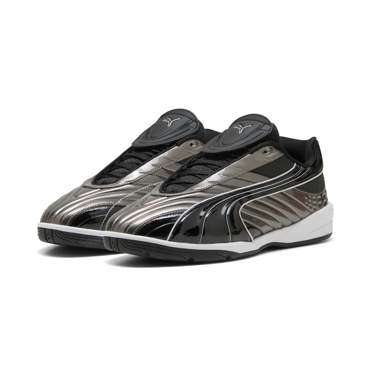 PUMA V-S2 Goalgetter sneakers, Zwart/Zilver, Maat 44 thumbnail 6