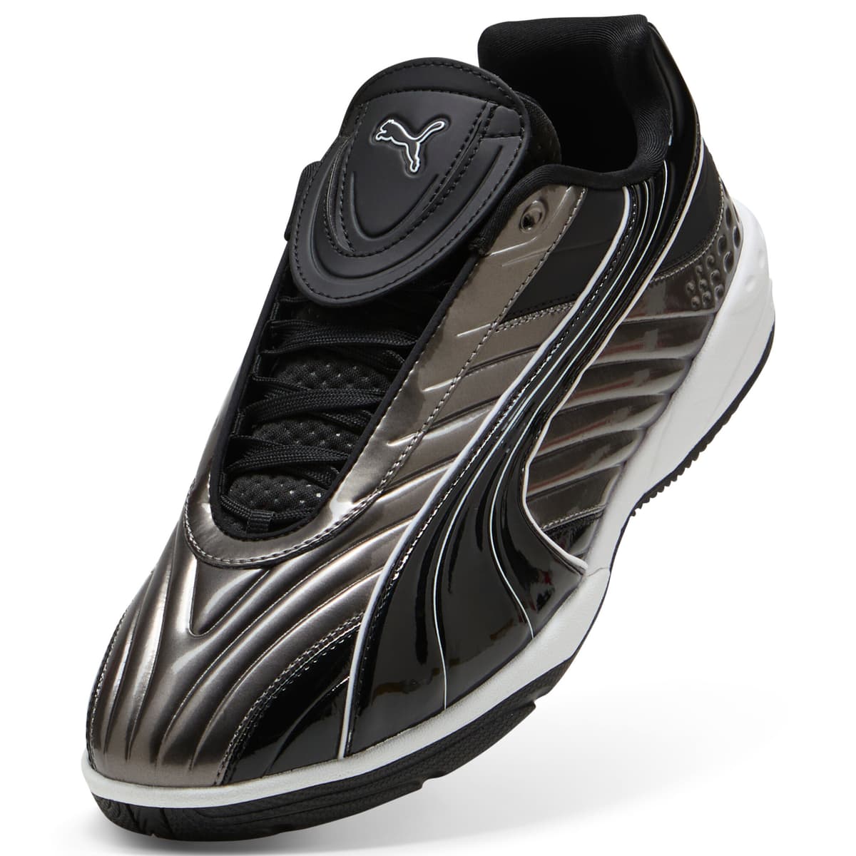 PUMA V-S2 Goalgetter sneakers, Zwart/Zilver, Maat 44 thumbnail 2