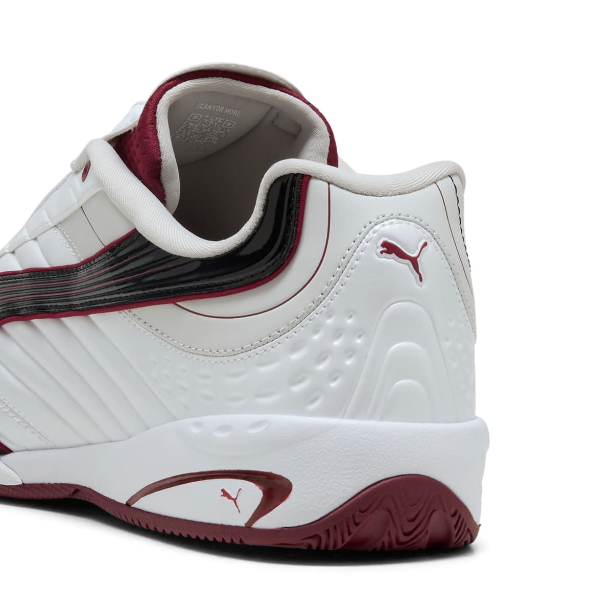 PUMA V-S2 Goalgetter sneakers, Zwart/Grijs/Wit, Maat 48 thumbnail 5