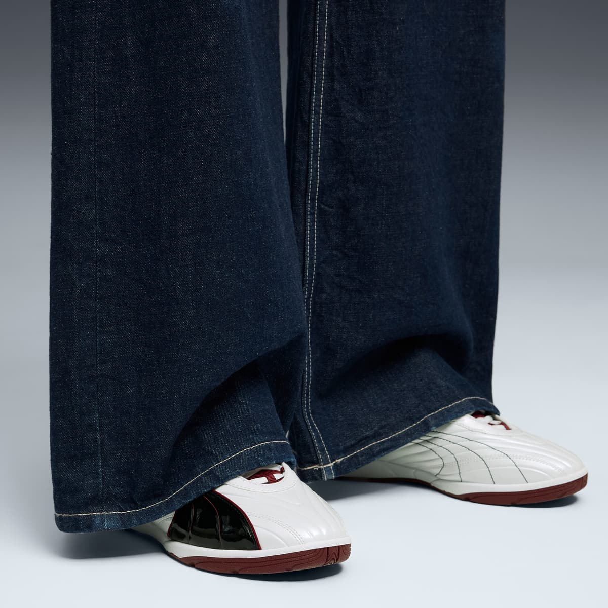 PUMA V-S2 Goalgetter sneakers, Zwart/Grijs/Wit, Maat 48 thumbnail 8