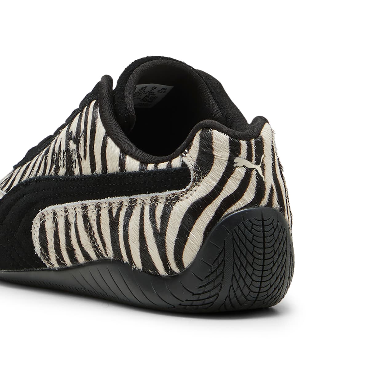 PUMA Speedcat Zebra sneakers voor Dames, Zwart/Wit, Maat 38 thumbnail 6