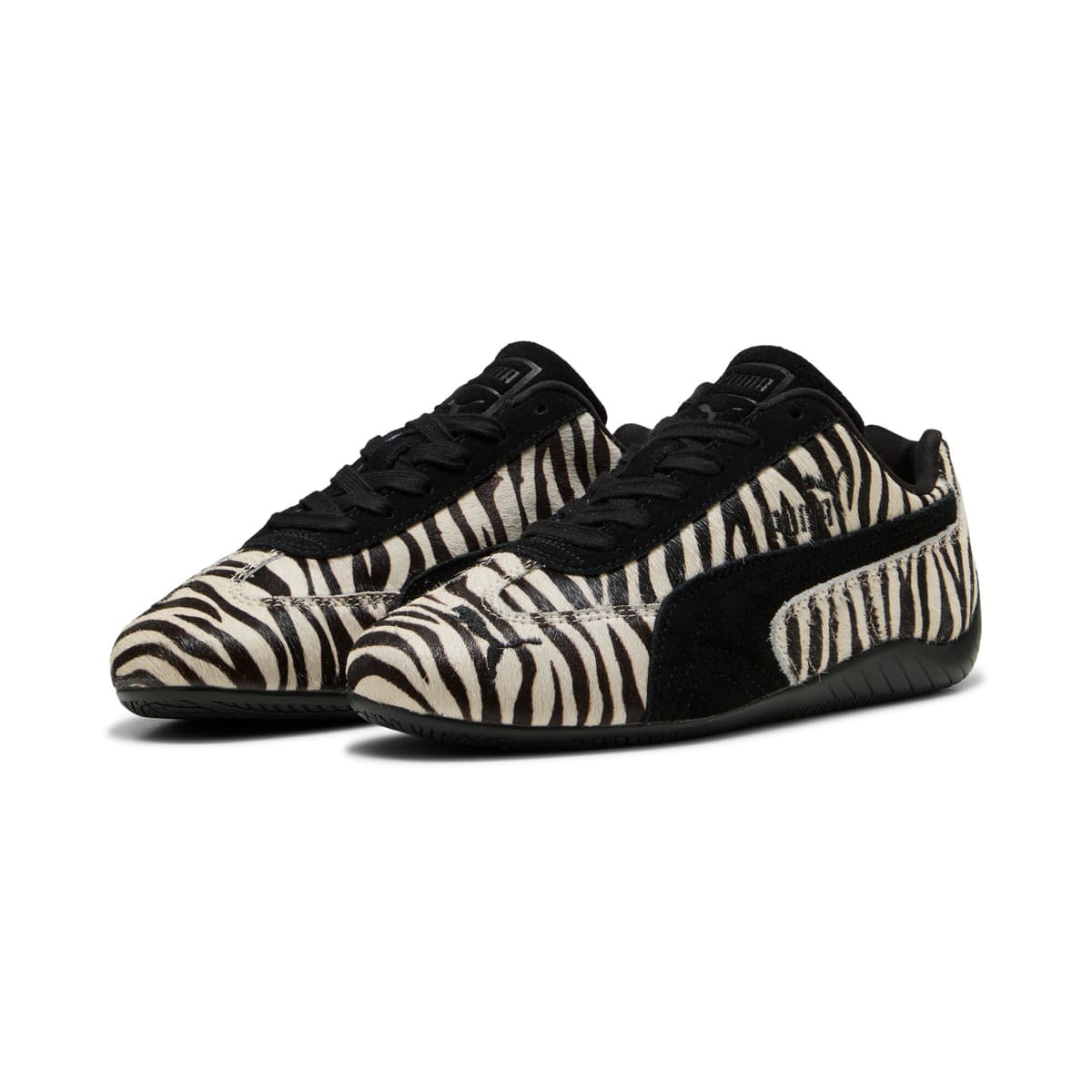 PUMA Speedcat Zebra sneakers voor Dames, Zwart/Wit, Maat 38 thumbnail 7