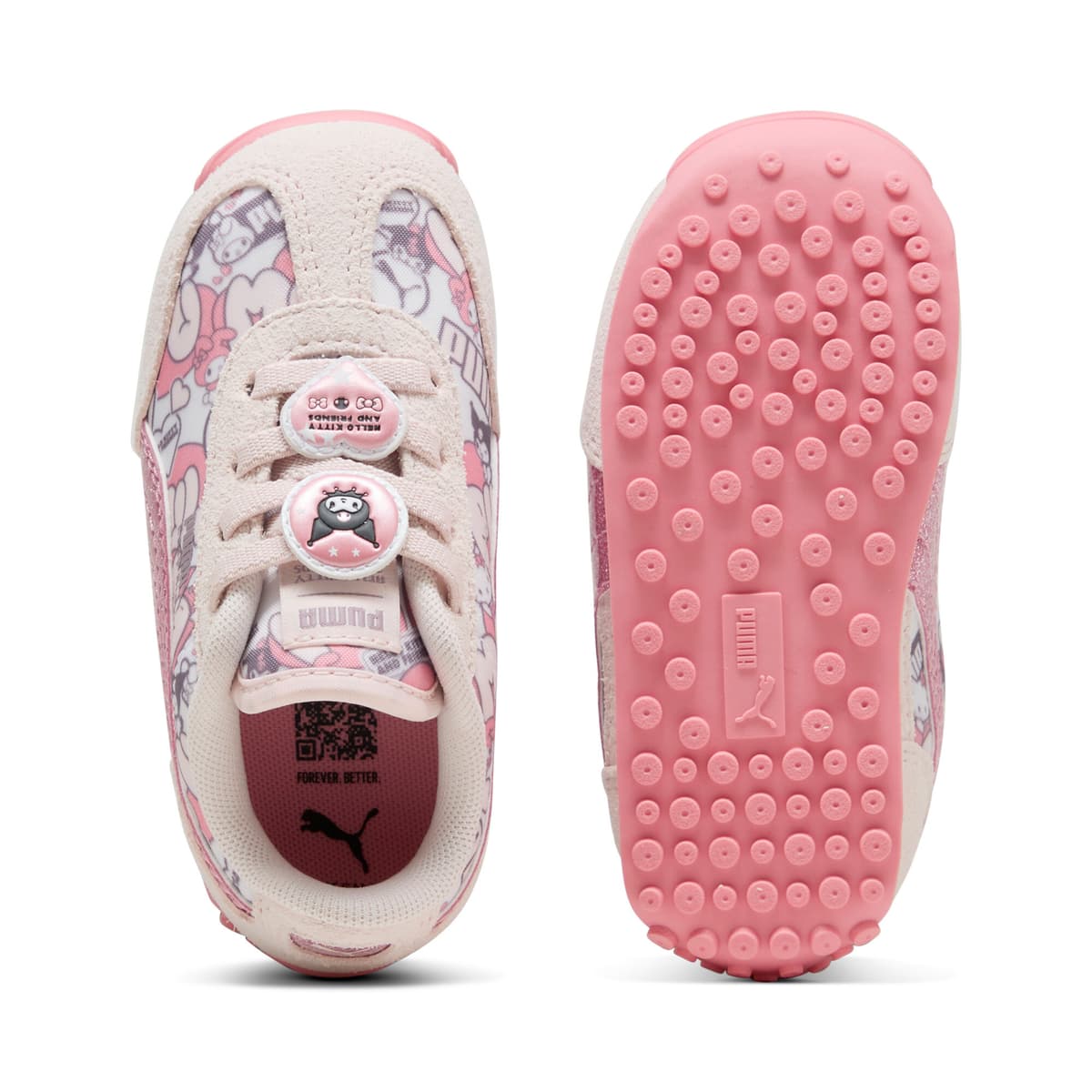 PUMA x HELLO KITTY AND FRIENDS Easy Rider sneakers voor Dames, Roze, Maat 20 thumbnail 5